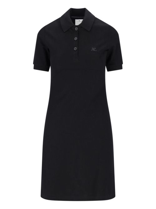 Dresses Black Cotton - Women