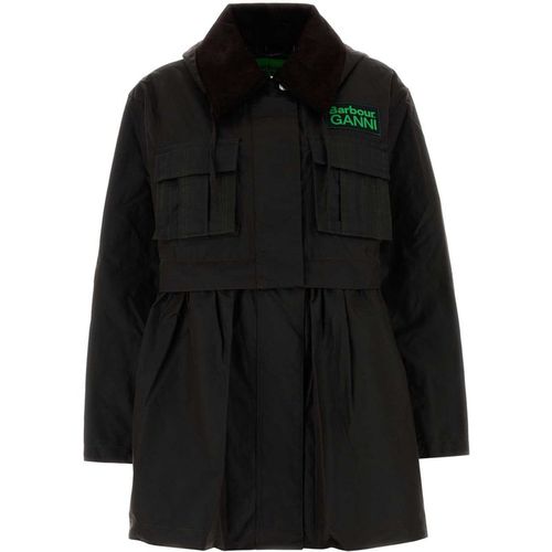 Barbour X Ganni Dark Brown Cotton Barbour X Ganni Jacket