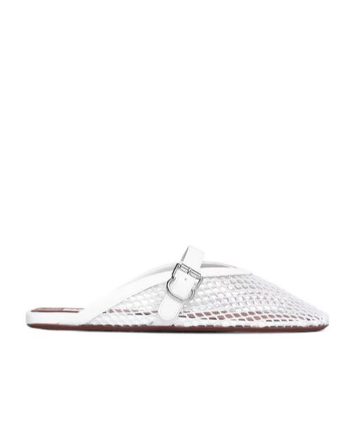 FLAT MULES IN FISHNET