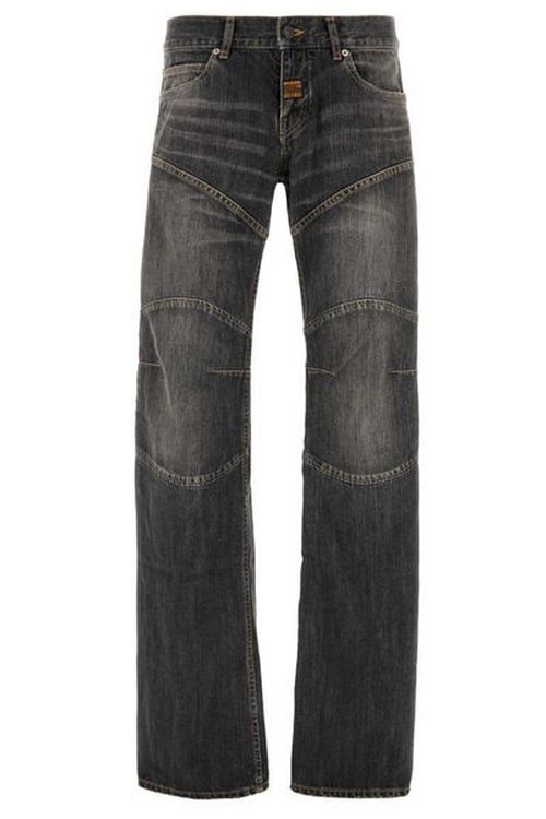 Balenciaga Relief Stitching Jeans