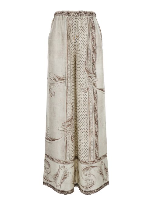 Rive Trousers — Beige
