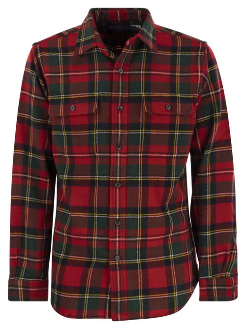 Checked Wool Shirt