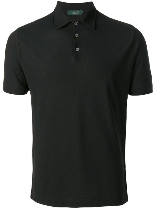 Basic polo shirt - Black