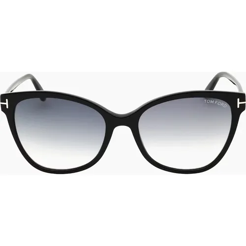 Women's Tom Ford ANI Shiny Black Sunglasses - : ONE