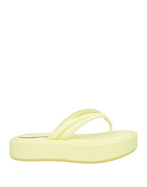 Woman Thong sandal Light yellow