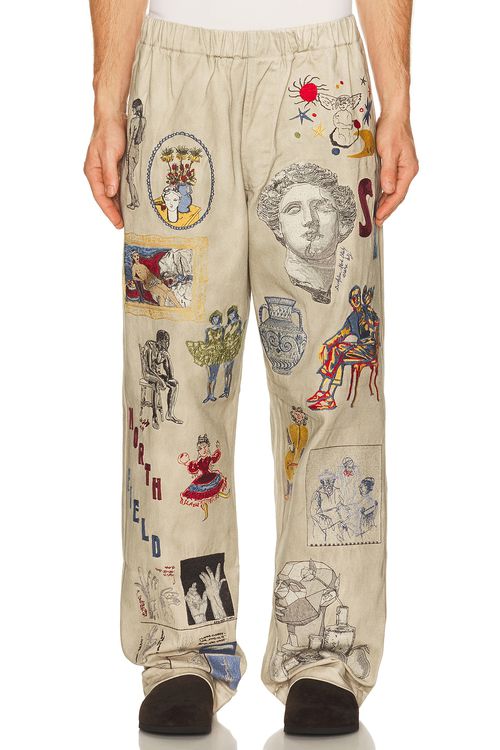 Samuel Zelig Northfield Pant in Smoke Grey - Beige. M also in L, S, XL/1X