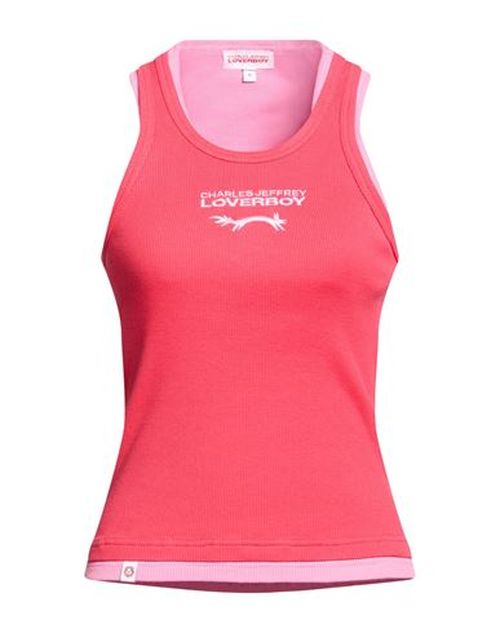 Woman Tank top Red Size XL Organic cotton