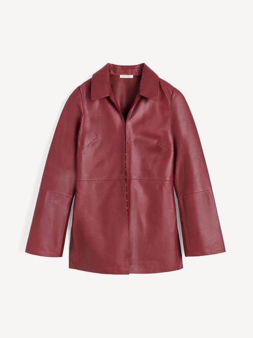 Alleys leather shirt