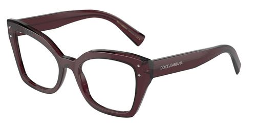 Dolce & Gabbana DG3386 3045 Women’s Eyeglasses Purple  53 - Blue Light Block Available
