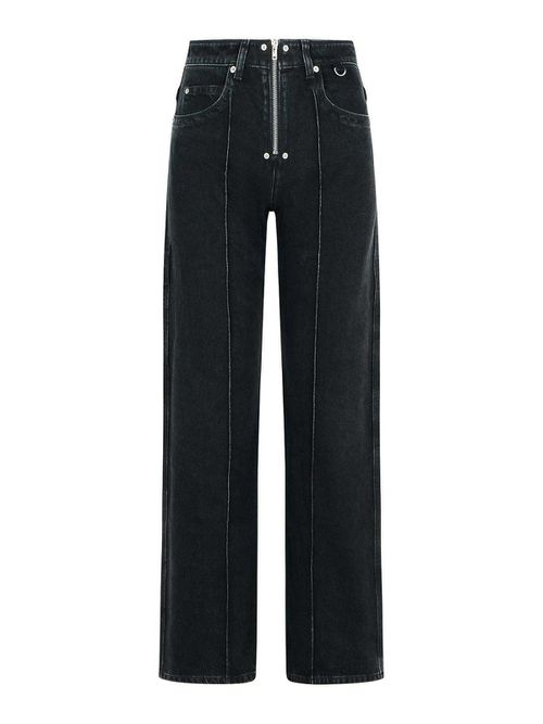Stely Black Denim Pants
