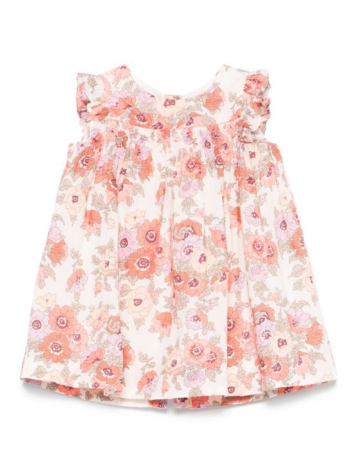 Floral-print dress - Neutrals