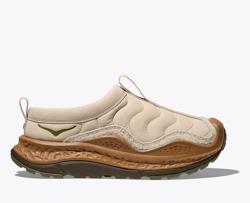 HOKA Elite Terrain System Ora Primo Shoes in Oatmeal/Bark
