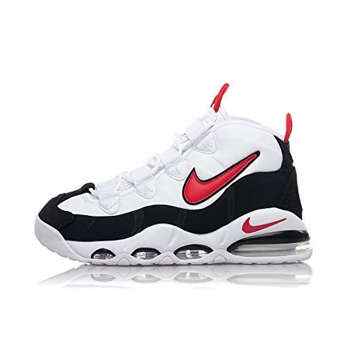 Nike Air Max Uptempo 95 Men's Shoes, Black/White/Orion Blue/Crimson Pulse/Green Glow
