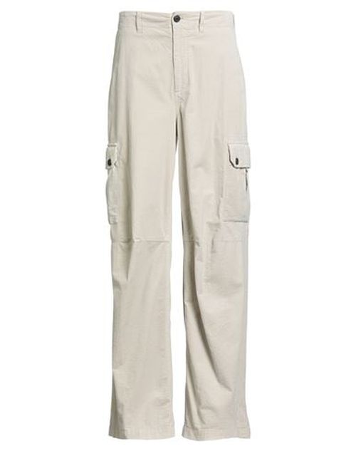 Man Pants Beige Size 29 Cotton, Modal, Rubber
