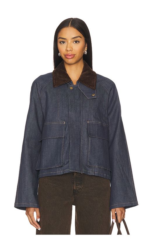 Steve Madden Justina Jacket in Navy. XL. Also in L, M
