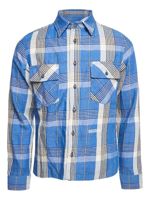 Checked shirt - Blue