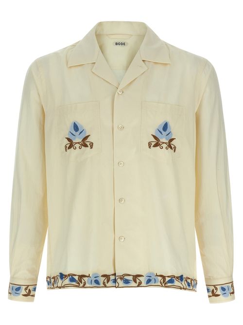 Nouveau Vine Shirt — Beige
