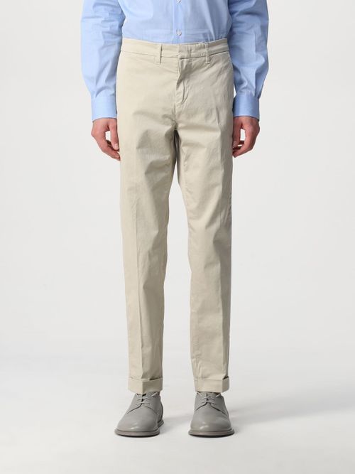 Pants in stretch cotton