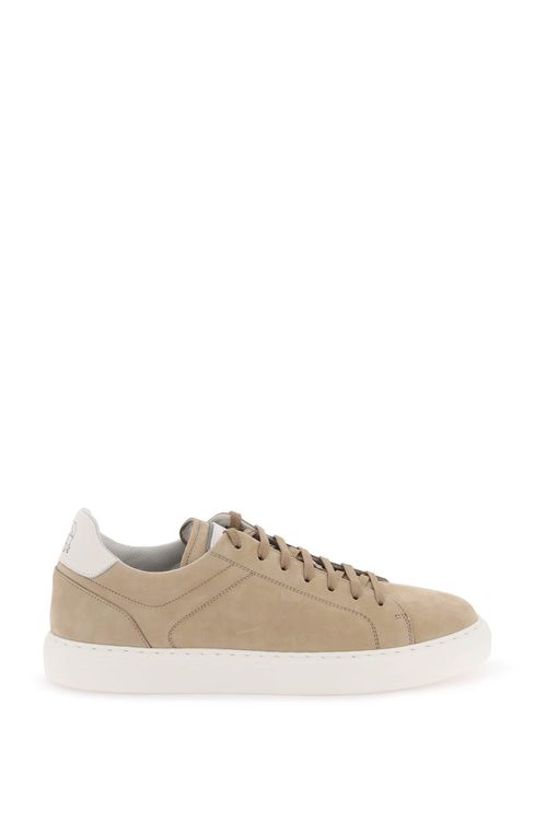 -Sneakers In Nabuk-Uomo