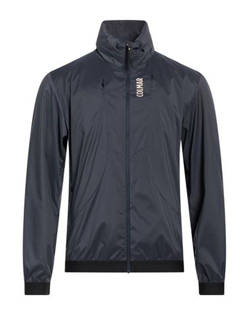 Man Jacket Navy Size 44 Polyester, Elastane