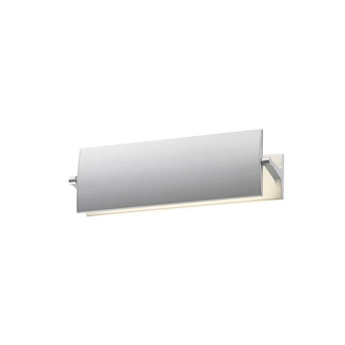 Aileron LED Wall Sconce in Bright Satin Aluminu