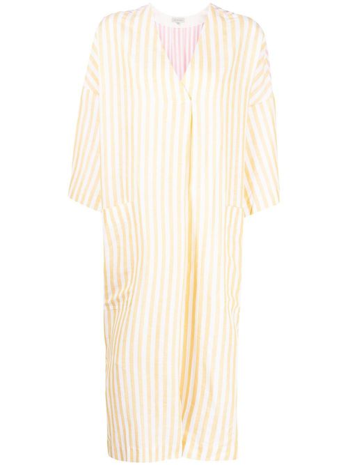 Hope stripe-print dress - Yellow