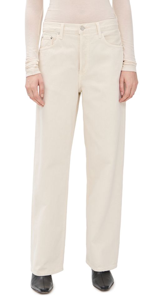 Low Slung Baggy Jeans Brown Rice