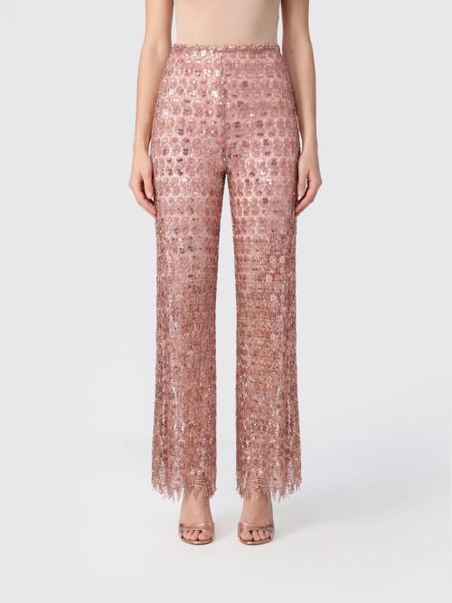 Pants Woman color Brown