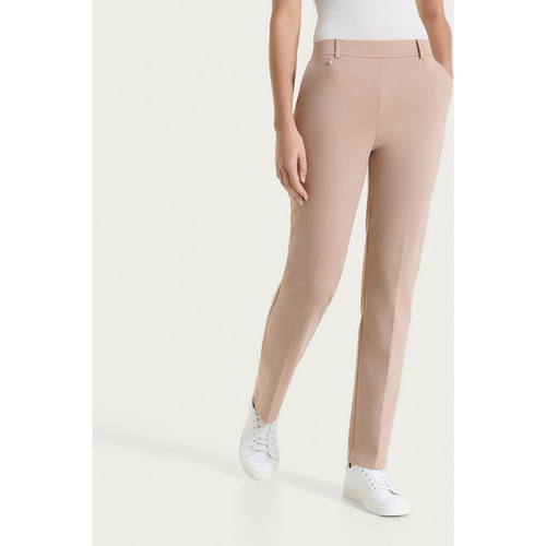 Women's Straight Trousers Pink