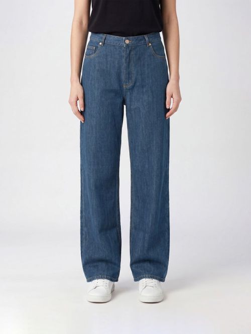 A. P.C. Jeans Men color Indigo