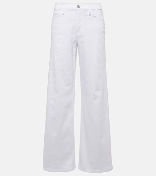 Le Slim Palazzo high-rise wide-leg jeans