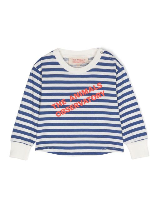Wapiti striped T-shirt - White