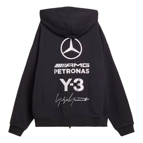 Y-3 F1 Mercedes Track Zip Hoodie 'Black'