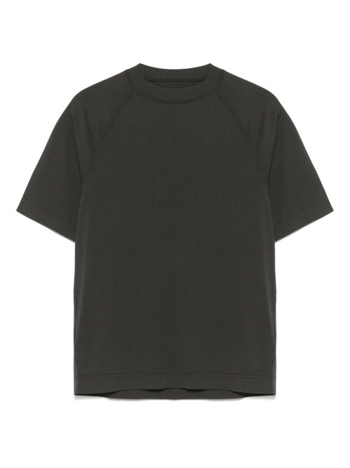 Cotton Crew Neck T-Shirt — Dark grey