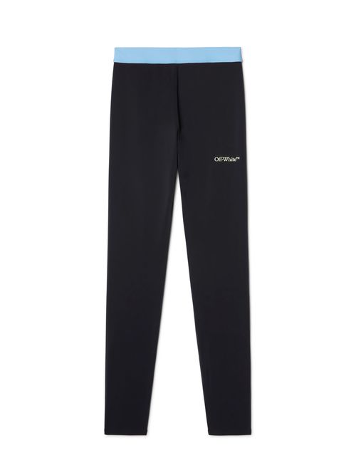 Black Color-block Leggings