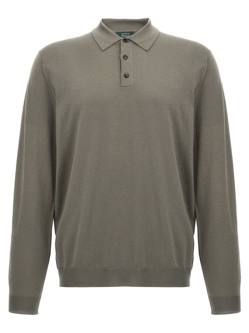 Wool Polo Shirt
