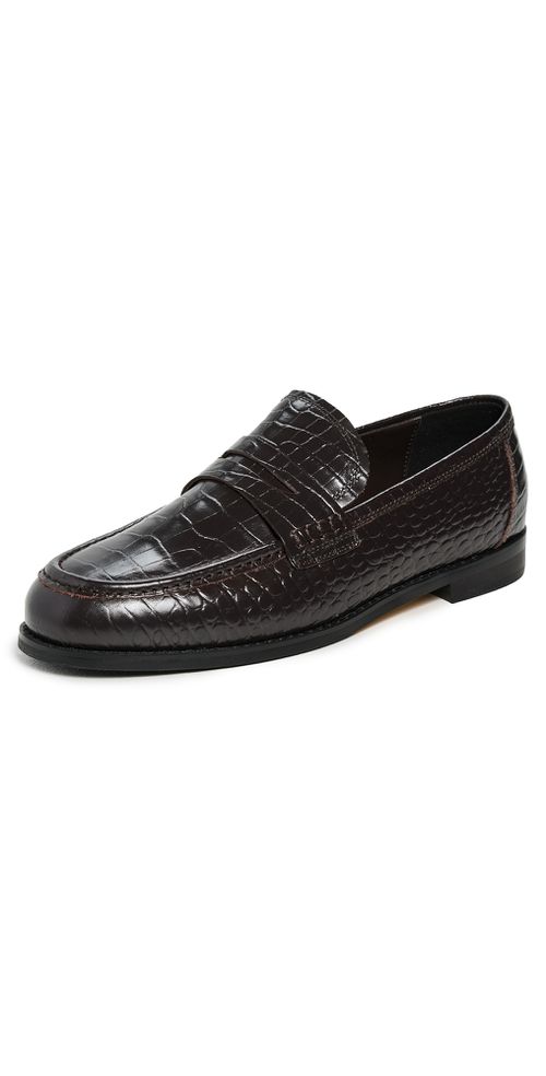 Zac Loafers Choc Croc