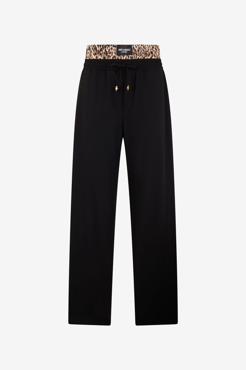 Leopard Skin Waist Joggers