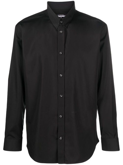 Classic button-up shirt - Black