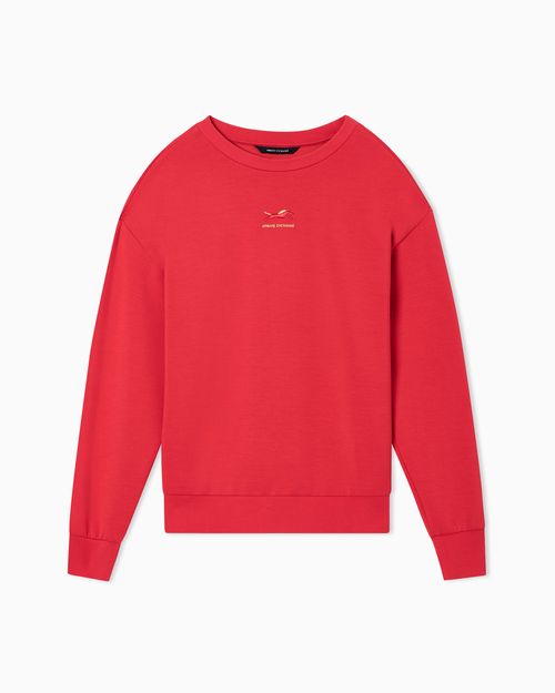 Scuba Stretch Minimal Chic Sweatshirt