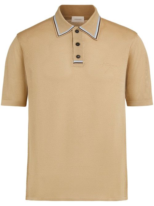 Short-sleeve polo shirt - Neutrals