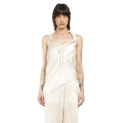 Silk Satin Sleeveless Top