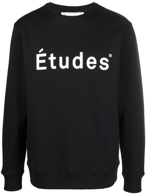 Logo print sweatshirt - Black