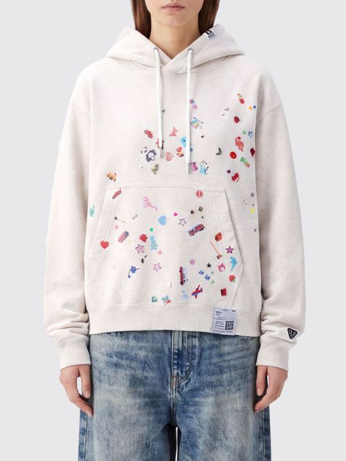Sweatshirt Woman color White
