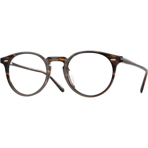 Oliver Peoples Unisex Oliver Peoples OV5529U N.02 1732 Montature da vista Acetato Rosso Trasparente Pantos Normale