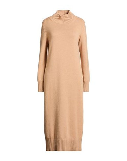 Woman Midi dress Sand Size S Cashmere