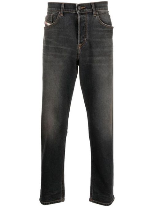 Embroidered-logo 2005 jeans