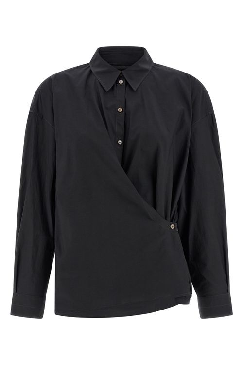 'Straight Collar Twisted' Shirt