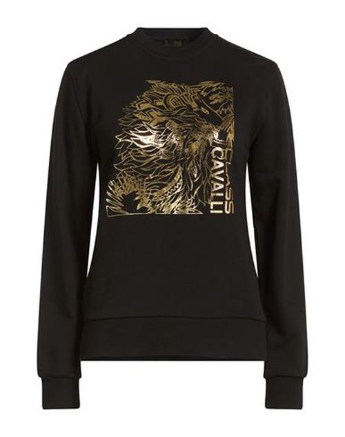 Woman Sweatshirt Black Size 3XL Cotton