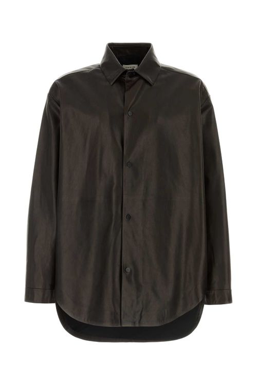 Shirt Shirt — Brown